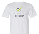 Custom Adult 100% Organic Cotton White T-Shirt