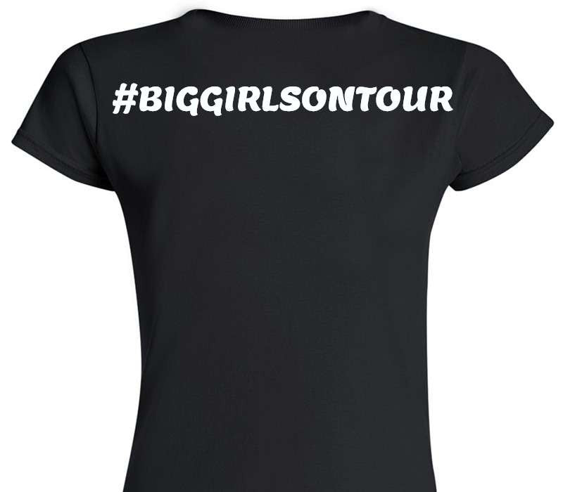 Custom Womens Soft Style 100% Cotton Black T-Shirt
