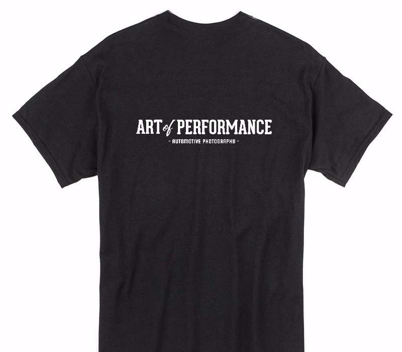 Custom Gildan 100% Cotton Black T-Shirt