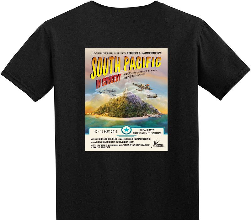 Custom Adult Soft Style 100% Cotton Black T-Shirt