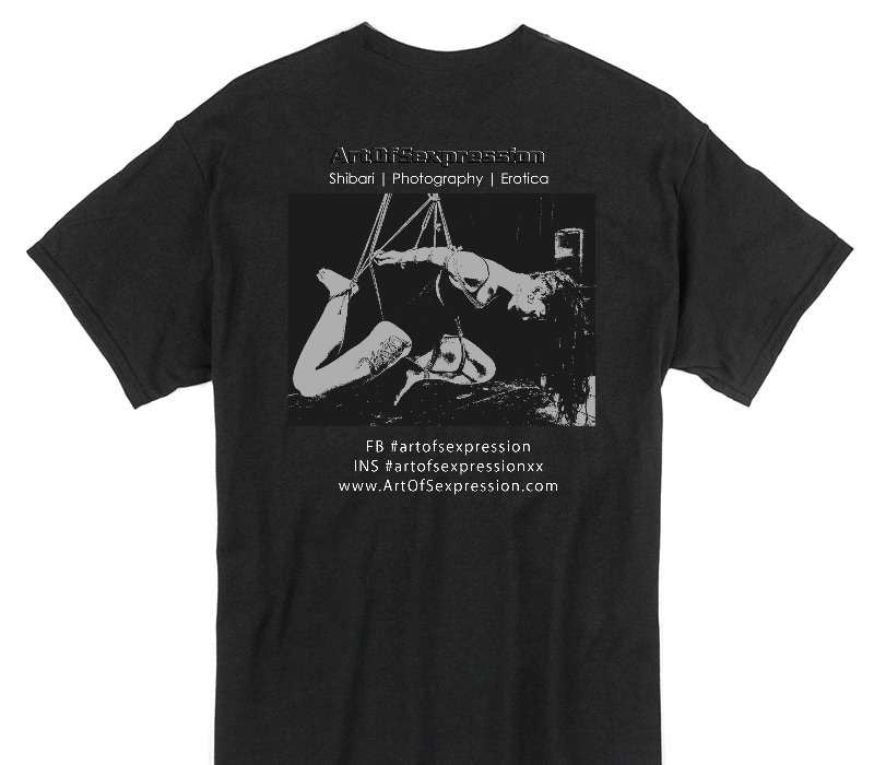 Custom Gildan 100% Cotton Black T-Shirt