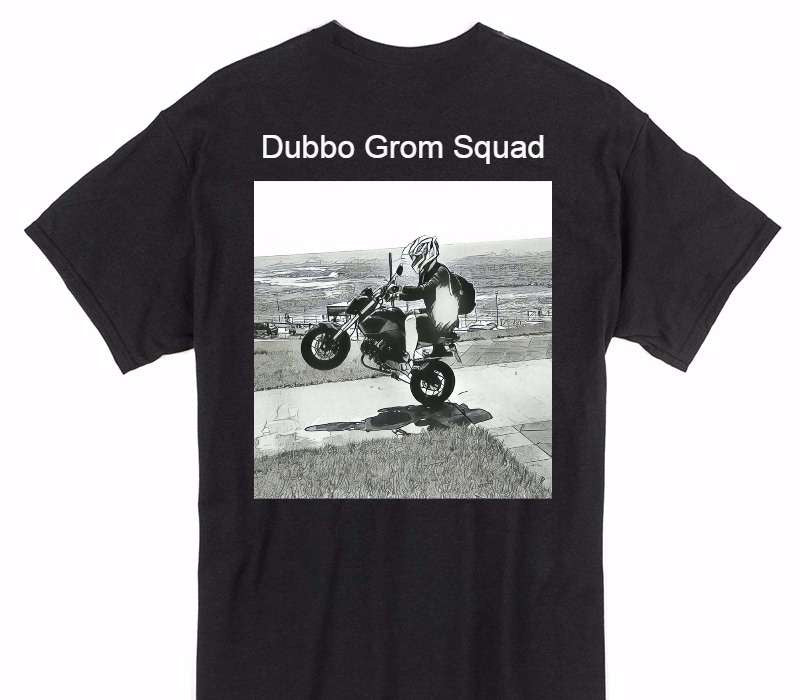 Custom Gildan 100% Cotton Black T-Shirt