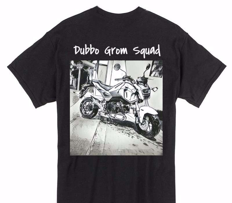 Custom Gildan 100% Cotton Black T-Shirt
