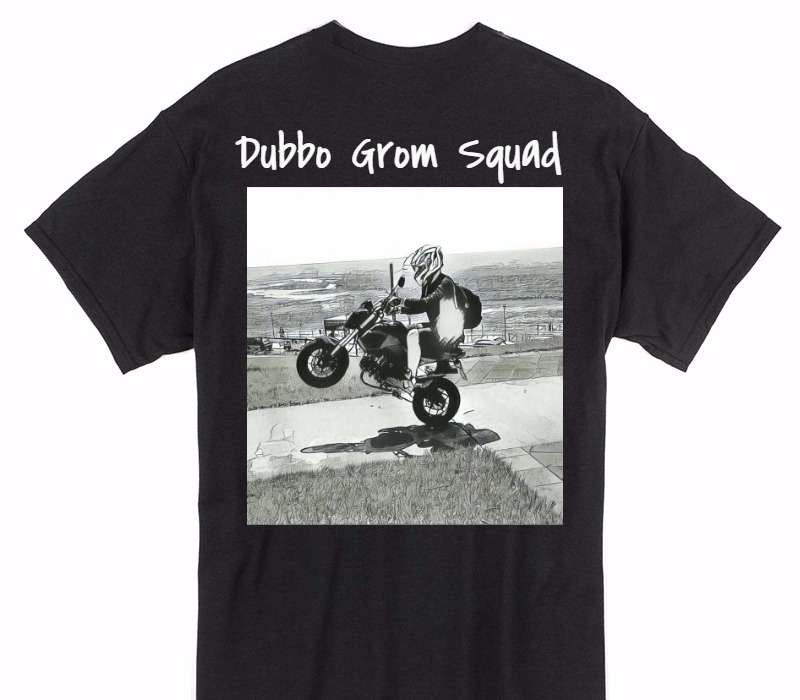 Custom Gildan 100% Cotton Black T-Shirt