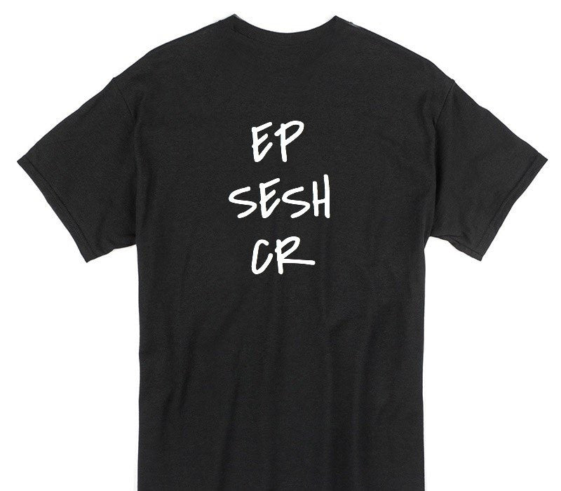 Custom Gildan 100% Cotton Black T-Shirt