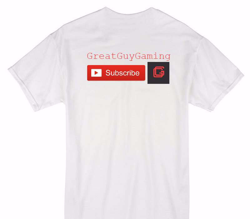 Custom Gildan 100% Cotton White T-Shirt