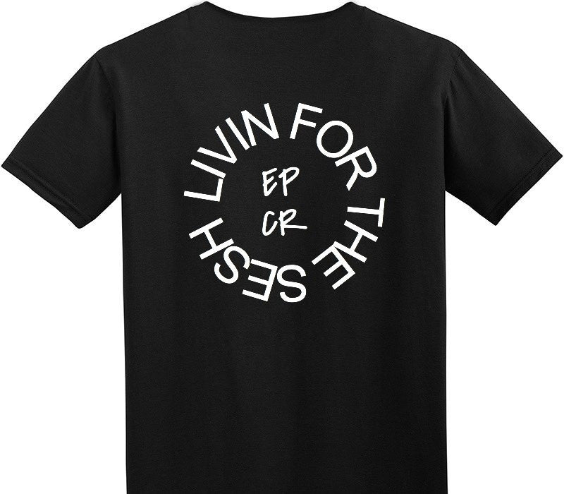 Custom Adult Soft Style 100% Cotton Black T-Shirt
