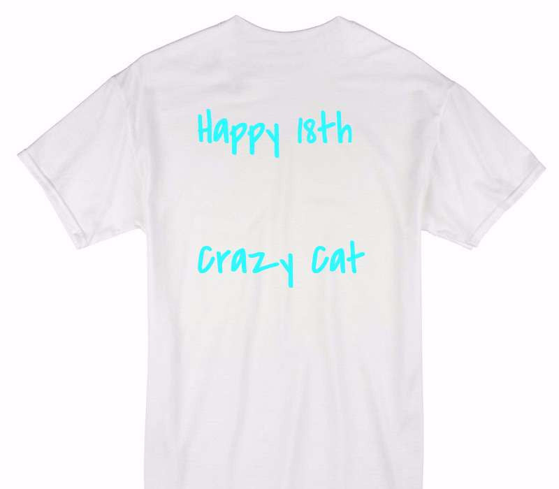 Custom Gildan 100% Cotton White T-Shirt