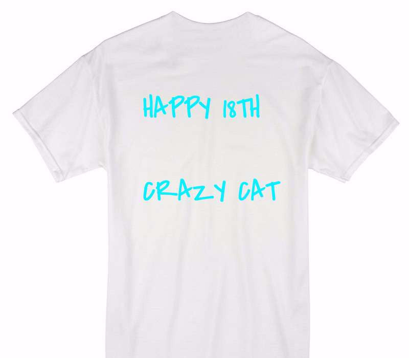 Custom Gildan 100% Cotton White T-Shirt