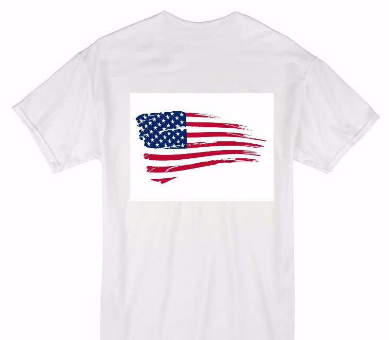 Custom Gildan 100% Cotton White T-Shirt