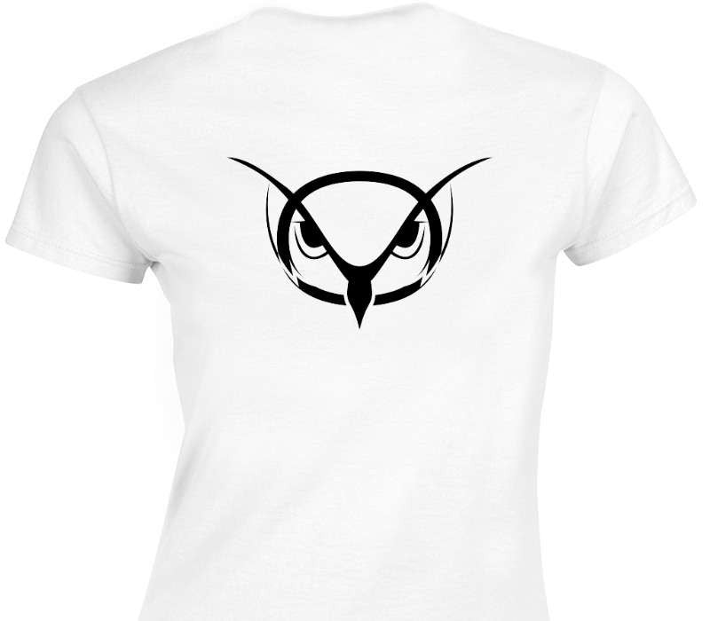 Custom Womens Soft Style 100% Cotton White T-Shirt