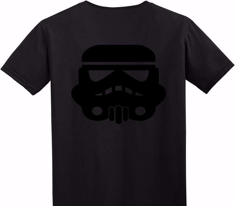Custom Adult Soft Style 100% Cotton Black T-Shirt