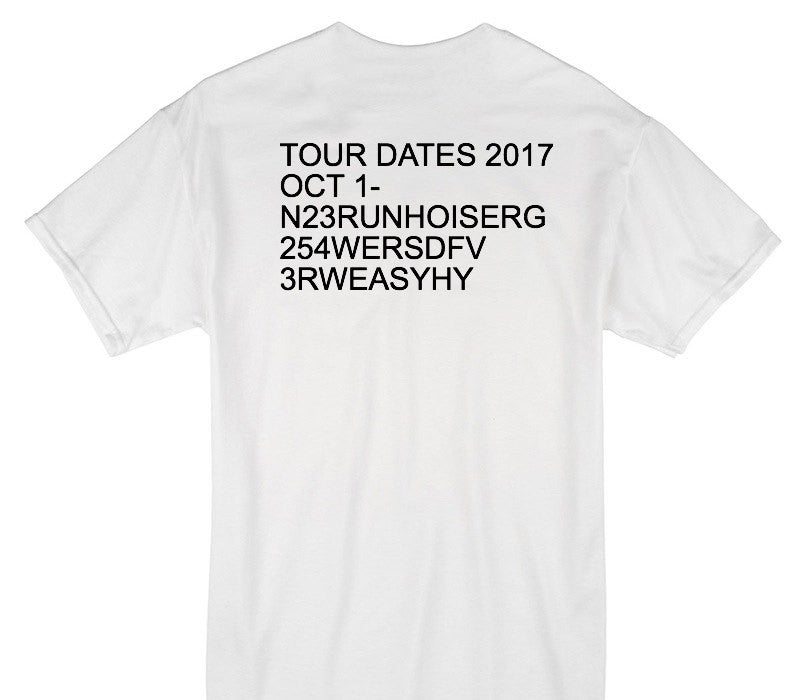 Custom Gildan 100% Cotton White T-Shirt