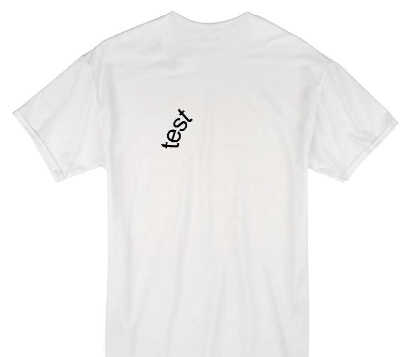 Custom Gildan 100% Cotton White T-Shirt