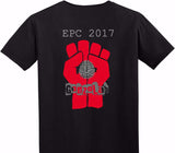Custom Adult Soft Style 100% Cotton Black T-Shirt