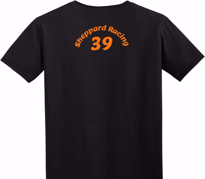Custom Adult Soft Style 100% Cotton Black T-Shirt