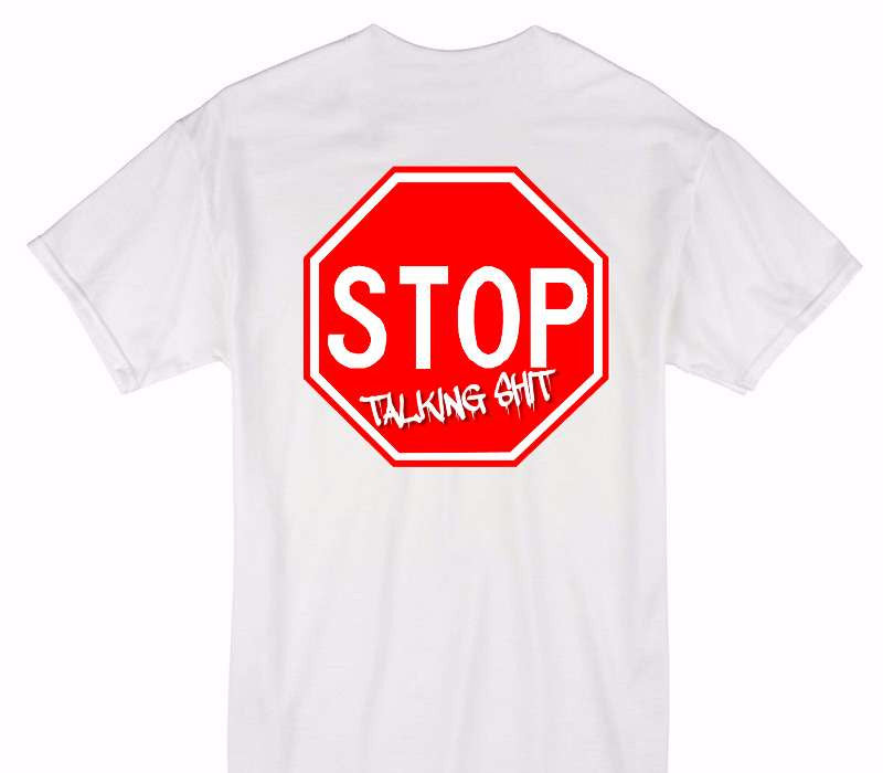 Custom Gildan 100% Cotton White T-Shirt