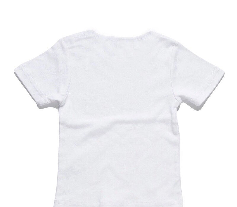 Custom AS Colour White Baby T-Shirt