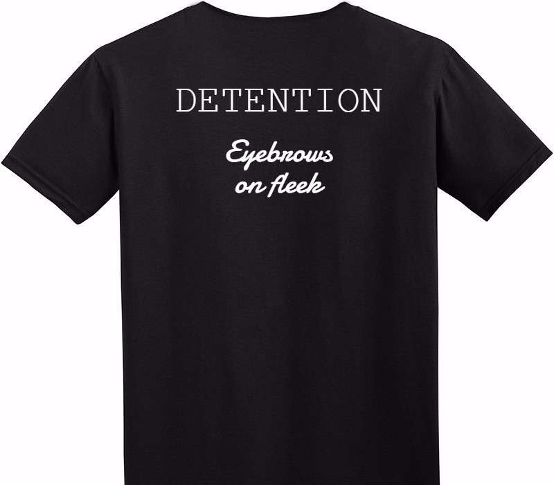 Custom Adult Soft Style 100% Cotton Black T-Shirt