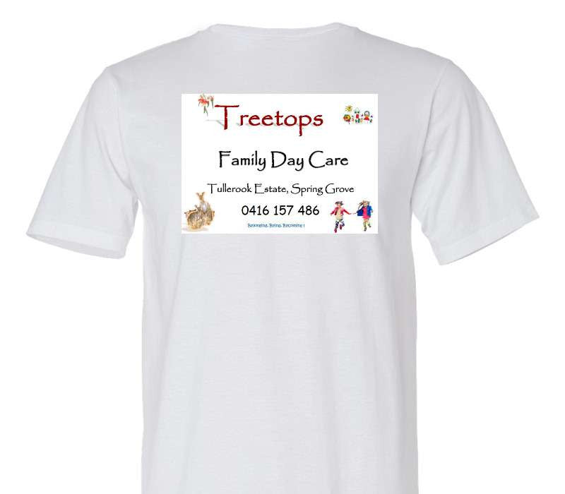 Custom Adult 100% Organic Cotton White T-Shirt