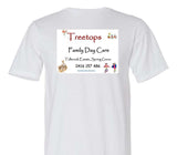 Custom Adult 100% Organic Cotton White T-Shirt