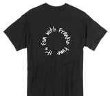 Custom Gildan 100% Cotton Black T-Shirt