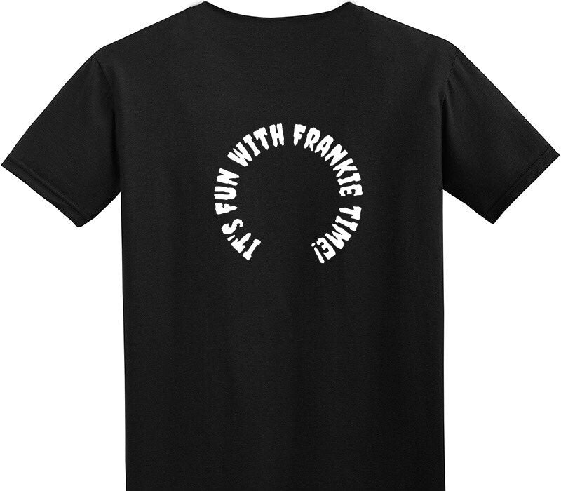 Custom Adult Soft Style 100% Cotton Black T-Shirt
