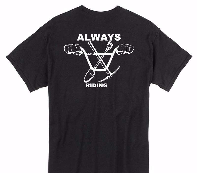 Custom Gildan 100% Cotton Black T-Shirt