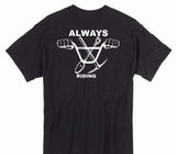 Custom Gildan 100% Cotton Black T-Shirt