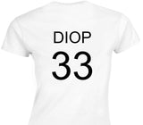 Custom Womens Soft Style 100% Cotton White T-Shirt