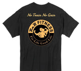 Custom Gildan 100% Cotton Black T-Shirt