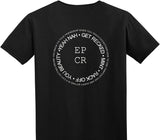 Custom Adult Soft Style 100% Cotton Black T-Shirt