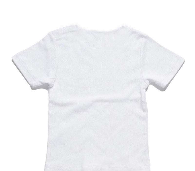 Custom AS Colour White Baby T-Shirt