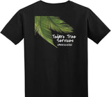 Custom Adult Soft Style 100% Cotton Black T-Shirt