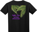 Custom Adult Soft Style 100% Cotton Black T-Shirt