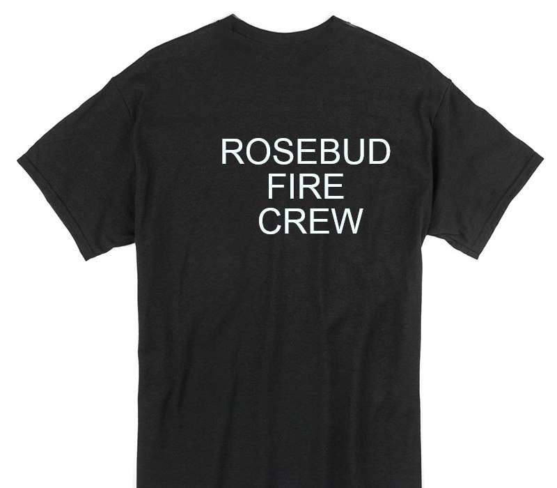 Custom Gildan 100% Cotton Black T-Shirt