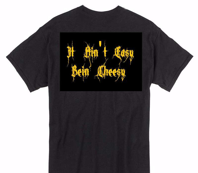 Custom Gildan 100% Cotton Black T-Shirt