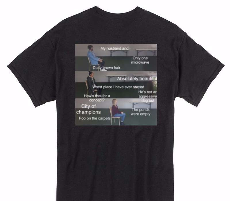 Custom Gildan 100% Cotton Black T-Shirt