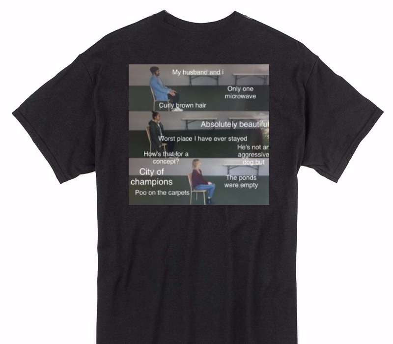 Custom Gildan 100% Cotton Black T-Shirt