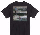 Custom Gildan 100% Cotton Black T-Shirt
