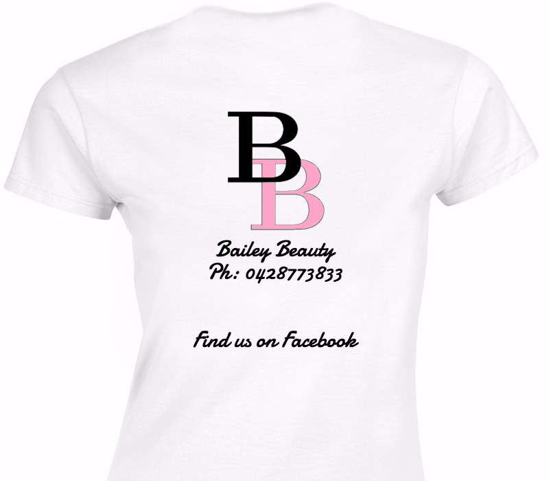 Custom Womens Soft Style 100% Cotton White T-Shirt