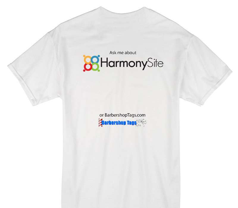 Custom Gildan 100% Cotton White T-Shirt