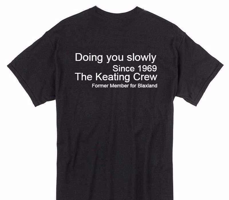 Custom Gildan 100% Cotton Black T-Shirt