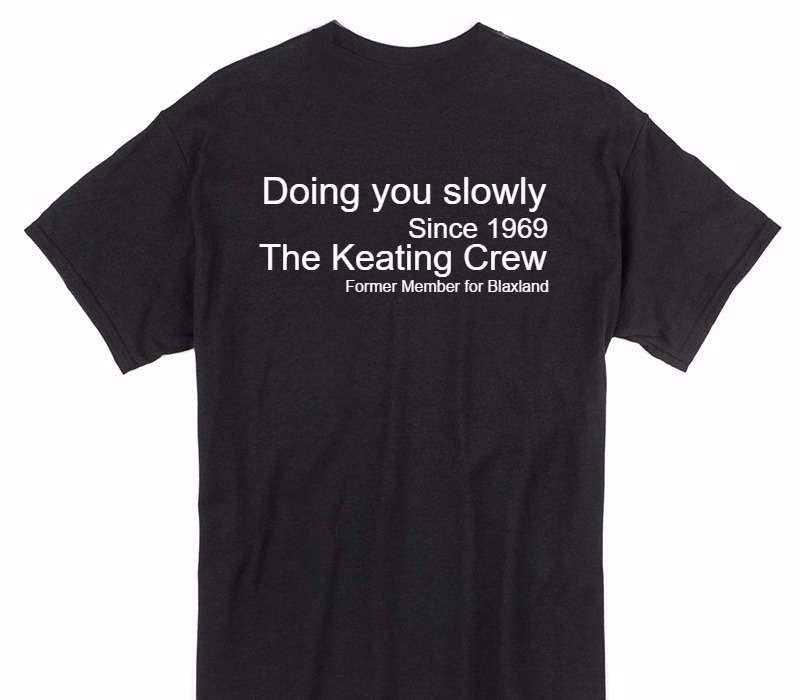 Custom Gildan 100% Cotton Black T-Shirt