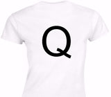 Custom Womens Soft Style 100% Cotton White T-Shirt