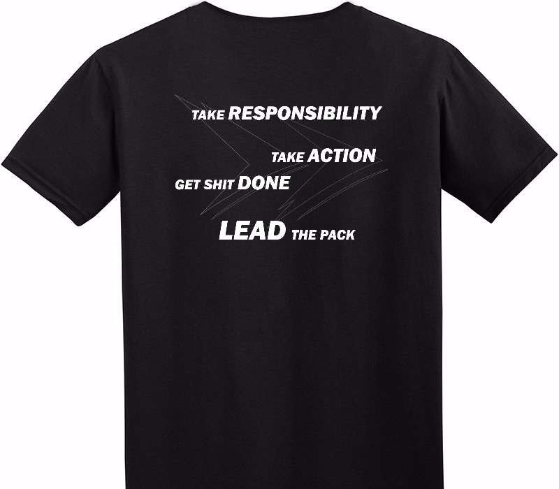 Custom Adult Soft Style 100% Cotton Black T-Shirt