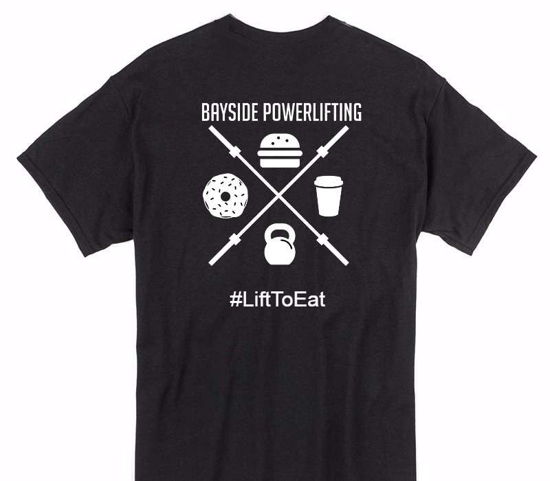 Custom Gildan 100% Cotton Black T-Shirt