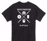 Custom Gildan 100% Cotton Black T-Shirt