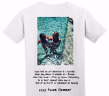 Custom Adult Soft Style 100% Cotton White T-Shirt