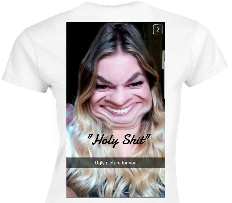 Custom Womens Soft Style 100% Cotton White T-Shirt